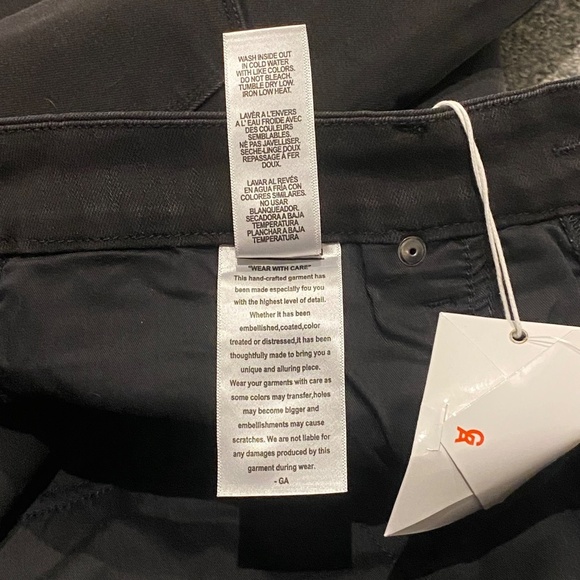 New! Good American Good Waist Moto jeans high waisted black. - Picture 14 of 16